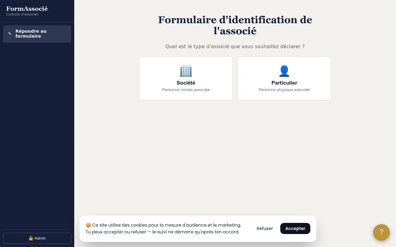 Aperçu de Créer une application de formulaire en ligne partageable via