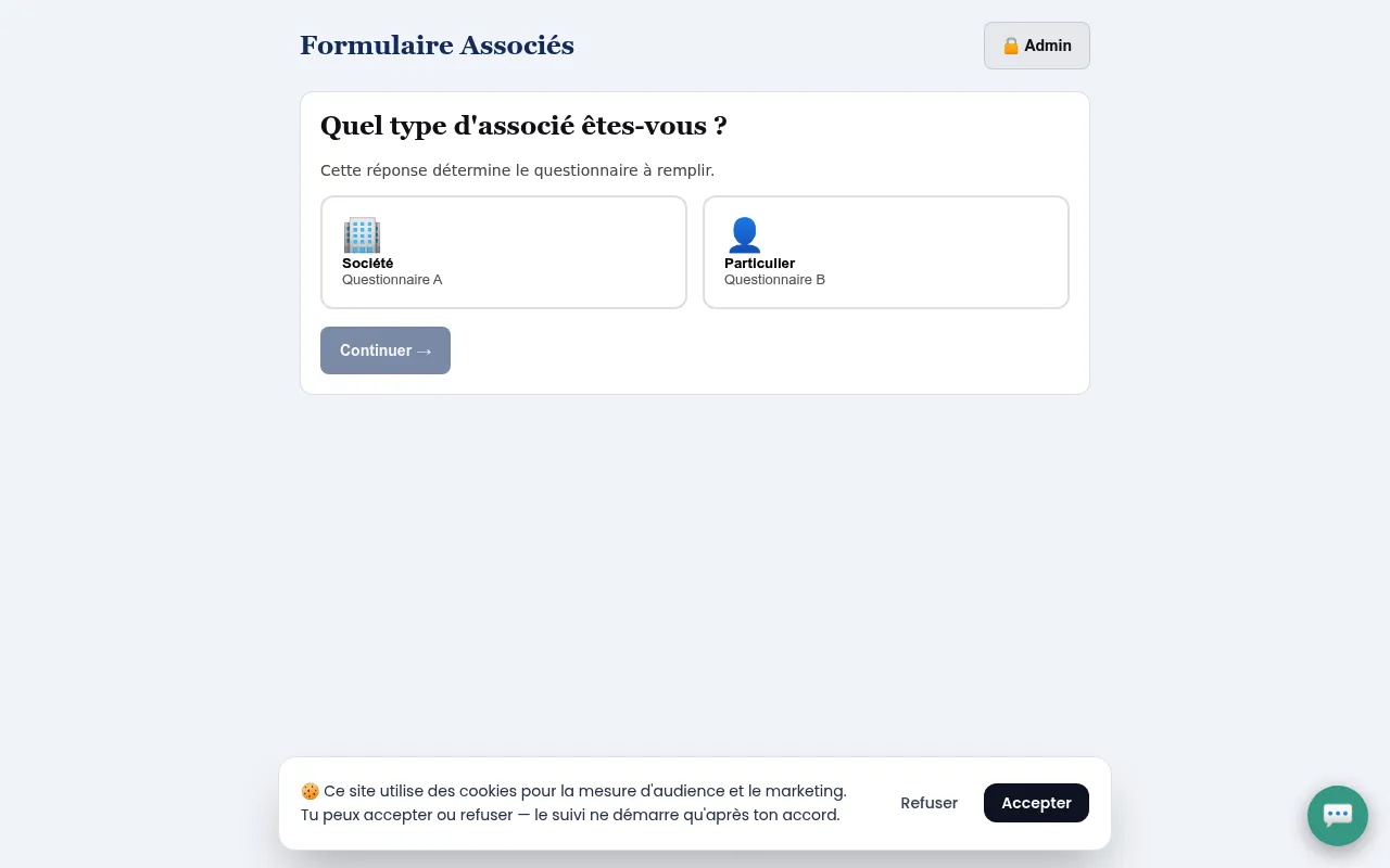 Aperçu de Créer une application de formulaire en ligne partageable via